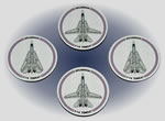 F-14 Tomcat Coaster Set